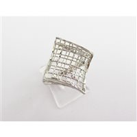 Anneau Damiata Gioielli Femme in Or blanc 648/6/102-D199 - 648/6/102-D199
